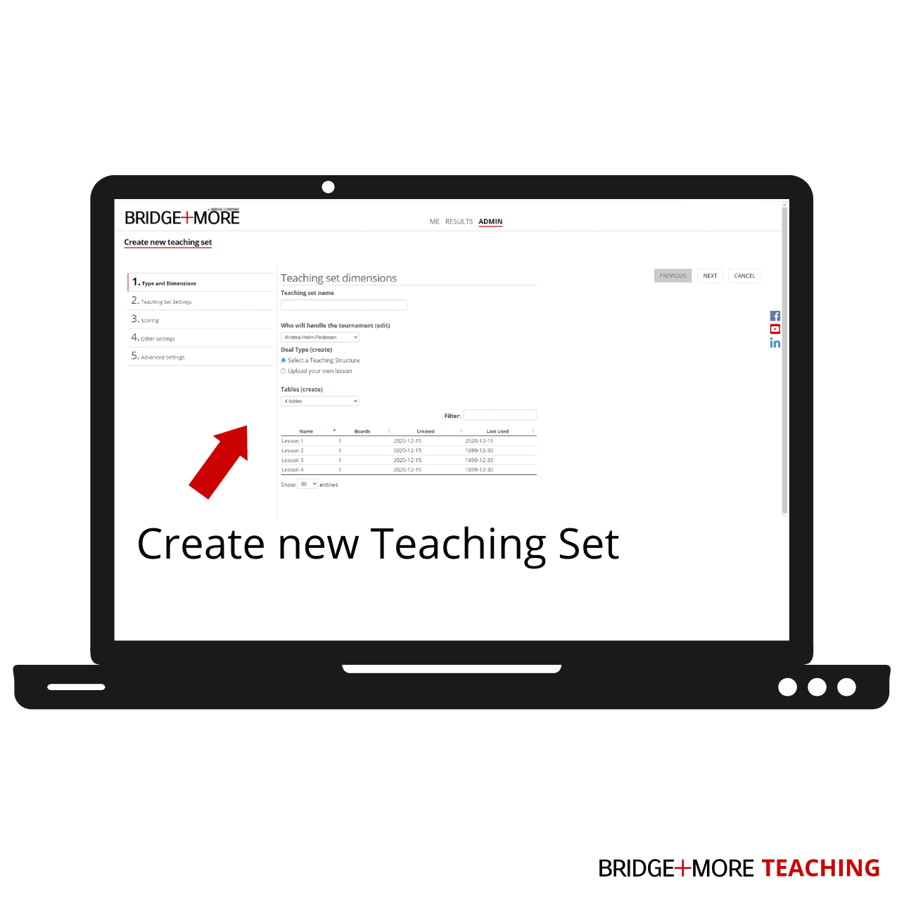3.0 Teaching set | Help side for Bridge+More by Bridge Company