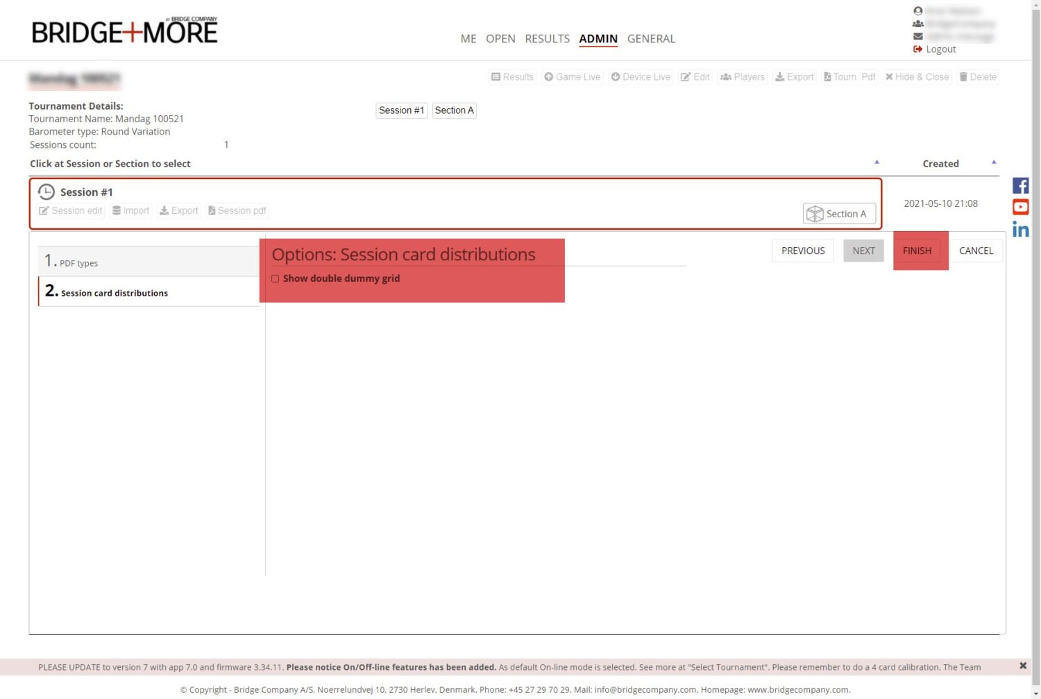 How to print card distributions (as PDF)? | Help side for Bridge+More ...